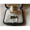Image 2 : Sterling silver band, designer ring, size 7