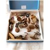 Image 2 : Lot of antique/vintage tie clips, collar buttons, cuff links