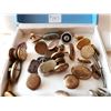 Image 4 : Lot of antique/vintage tie clips, collar buttons, cuff links