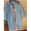 Image 1 : 1960’s blue quilted robe, original tags attached
