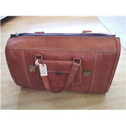 Vintage leather carry-all