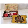 Image 1 : Chocolate box of sewing collectibles