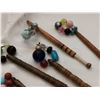Image 2 : 6 vintage lace-making bobbins