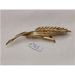 Wheat broach by Boucher, cartouche marked with “City of Regina”