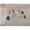 Image 1 : Lot of Sterling religious charms (10)