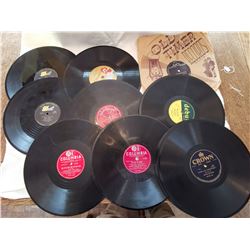 Lot of 78 rpm records, misc. artists