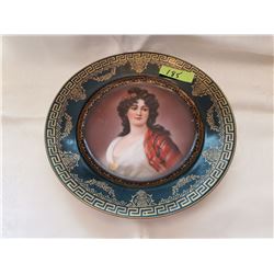 Royal Vienna decorative plate, circa 1920