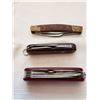 Image 2 : Lot of 3 jackknives