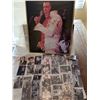 Image 1 : Elvis, framed picture, and 30 misc. Elvis collector cards