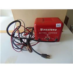 VINTAGE FIRESTONE 6/12V BATTERY CHARGER