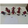 Image 1 : EIGHT VINTAGE 1980'S CALIFORNIA RAISIN PVC FIGURES
