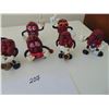 Image 3 : EIGHT VINTAGE 1980'S CALIFORNIA RAISIN PVC FIGURES