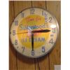 Image 1 : SILVERWOODS DELUXE ICE CREAM CLOCK 1960 GLASS REPAIRED (FOR RESTORATION)