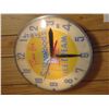 Image 2 : SILVERWOODS DELUXE ICE CREAM CLOCK 1960 GLASS REPAIRED (FOR RESTORATION)