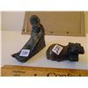 Image 1 : VINTAGE SOAPSTONE HIPPO AND DOG SLED