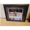 Image 1 : JOHNNY BOWER AUTOGRAPHED OFFICIAL FRAMED HOCKEY PHOTO