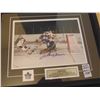 Image 2 : JOHNNY BOWER AUTOGRAPHED OFFICIAL FRAMED HOCKEY PHOTO