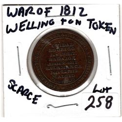 SCARCE WAR OF 1812 COLONIAL TOKEN NICE GRADE
