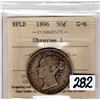 Image 1 : 1896 NEWFOUNDLAND OBVERSE 1 50 CENTS CERTIFIED