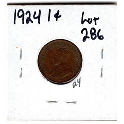 1924 ONE CENT