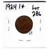Image 1 : 1924 ONE CENT