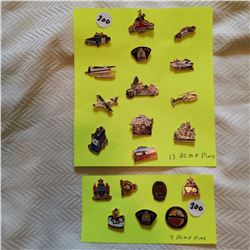 20 RCMP PINS (LOT 1)