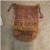 Image 3 : ANTIQUE OLD CHUM POUCH