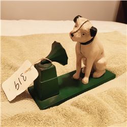 RCA CAST IRON PIGGY BANK