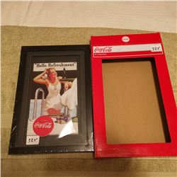 COCA-COLA 3D PICTURE, 10" X 15"