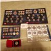 Image 1 : 2 - 2000 25 CENT SETS, 1994 SET, 7 - $1 COINS, 2 - 50 CENT COINS
