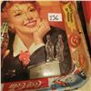 Image 2 : 2 COCA-COLA TRAYS & OTHER COKE ITEMS, 2 GLASS 2.5" BOTTLES