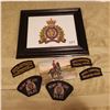 Image 1 : RCMP LOT, PATCHES, PICTURE
