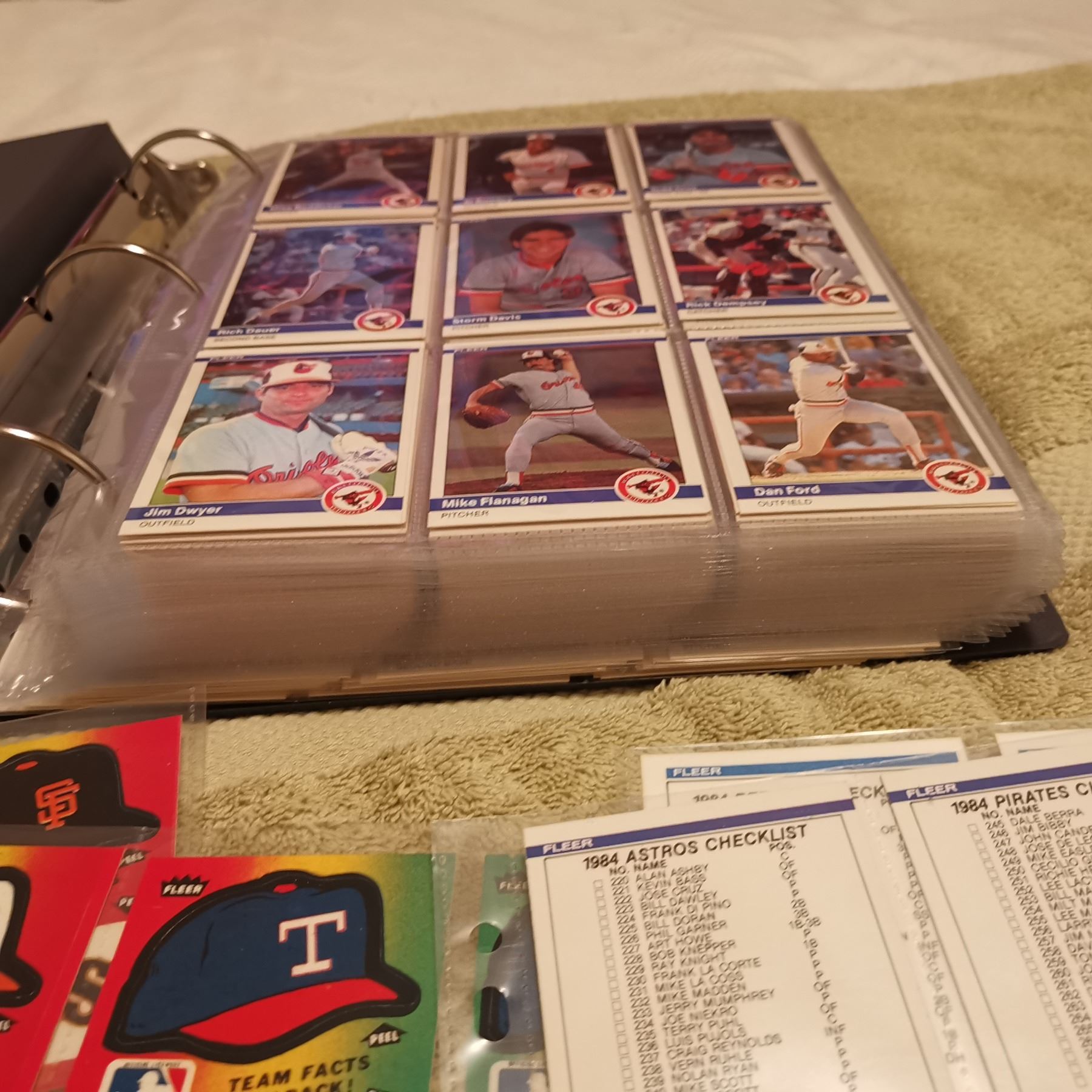 1984 FLEER BASEBALL CARDS SET OTHER