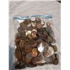 Image 1 : OVER 3 POUNDS OF FOREIGN COINS