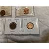 Image 3 : 5 DIFFERENT 1 CENT COINS