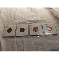 2003, 04, 05, 06 P COINS