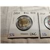 Image 3 : UNC 2020 BILL RIED COINS (COLOR & UNCOLOR) TOONIES