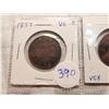 Image 2 : 1896, 97 ONE CENT COINS