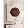 Image 2 : 1895, 96 LARGE ONE CENT COINS