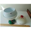 Image 2 : VINTAGE GOLFERS ICE BUCKET MADE IN KAPAN SHAPE OF BALL ON TEE WITH LADYBUG, CUTE