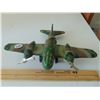 Image 2 : HEAVY CAST IRON CAMOUFLAGE WW2 STYLE AIRPLANE