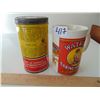 Image 2 : VINTAGE WATKINS BAKING POWDER TIN AND COLLECTORS MUG