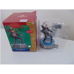 CHRISTMAS ELVIS JAILHOUSE ROCK ORNAMENT IN BOX, UNOPENED