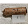 Image 2 : 1973 RCMP FULL ROLL OF 25 CENT COINS