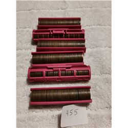 6 ROLLS OF 1967 CANADA 1 CENT COINS