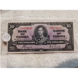 VF 1937 COYNE $10 BILL