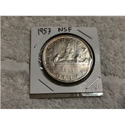 1953 NSF SILVER DOLLAR