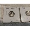 Image 3 : 1902H & 1902 5 CENT COINS