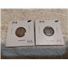 Image 1 : 1919, 18 10 CENT CANADA SILVER COINS