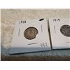 Image 3 : 1919, 18 10 CENT CANADA SILVER COINS